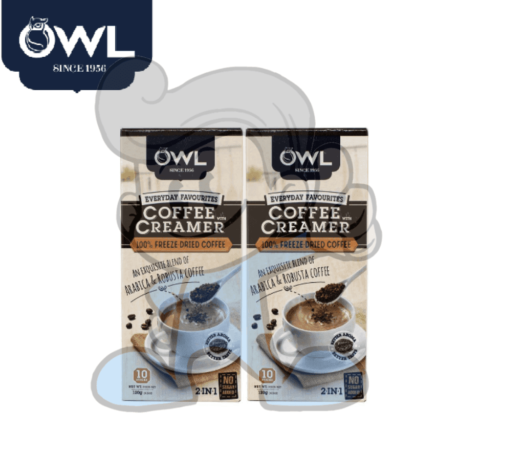 Owl 2In1 Coffee With Creamer (2 X 120 G) Groceries