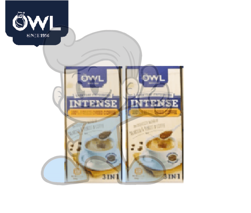 Owl Intense 3In1 100% Freeze-Dried Coffee (2 X 200 G) Groceries