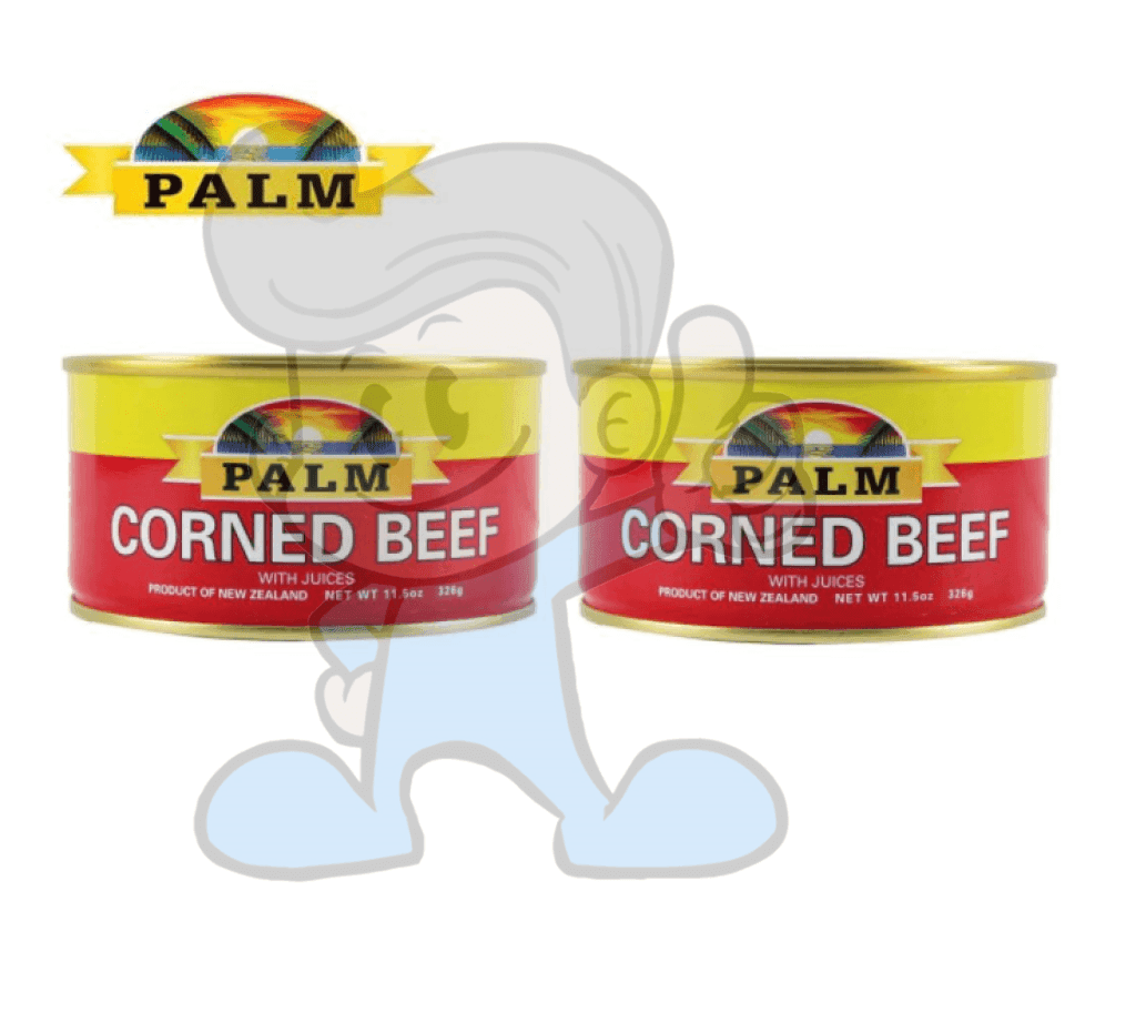 Palm Corned Beef (2 X 326G) Groceries