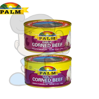 Palm Garlic Corned Beef With Juices (2 X 326 G) Groceries