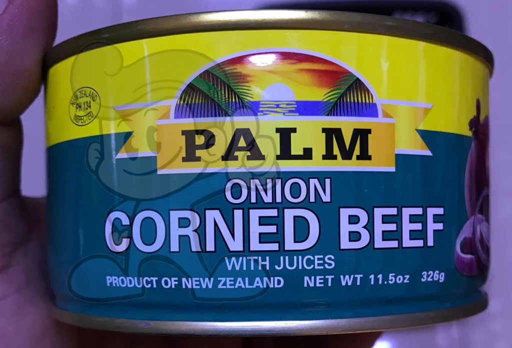 Palm Onion Corned Beef With Juices (2 X 326 G) Groceries