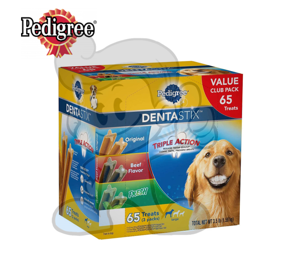 Pedigree Dentastix 65 Piece Variety Pack 3.5 Pound Pet Supplies