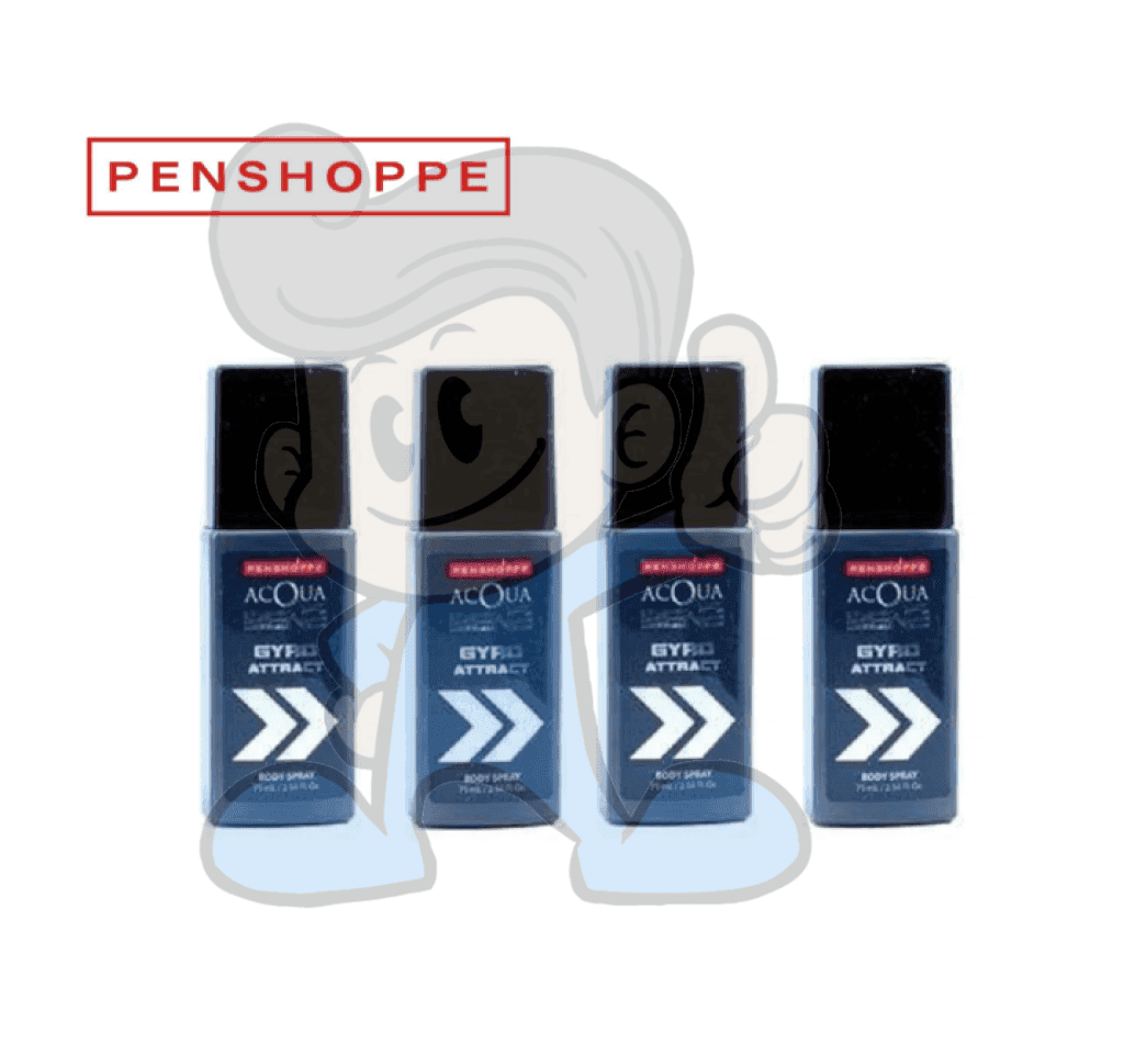 Penshoppe Acqu Been Gyro Attract Fragrance (4 X 75Ml) Beauty