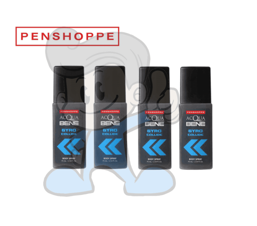 Penshoppe Acqua Bene Gyro Collide Fragrance (4 X 75Ml) Beauty