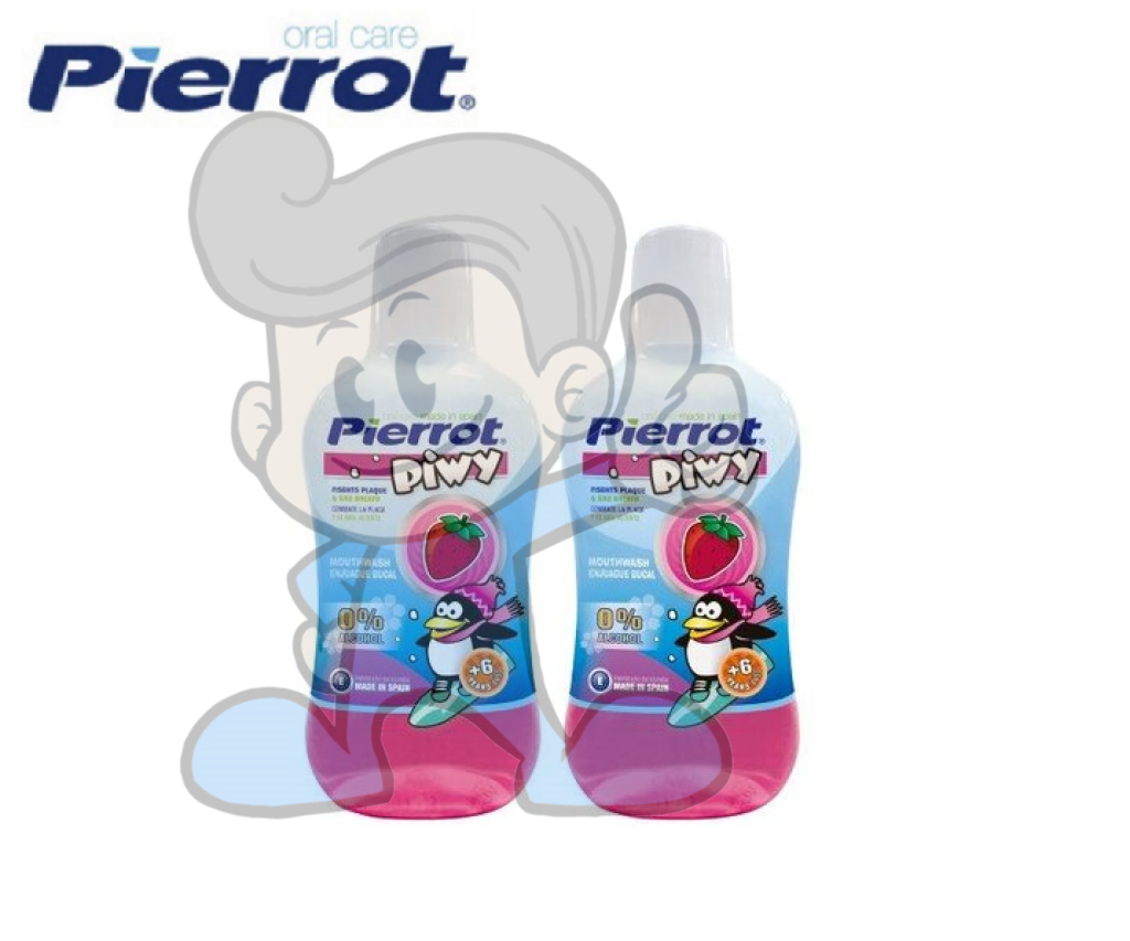 Pierrot Piwy Mouthwash (2 X 500 Ml) Beauty