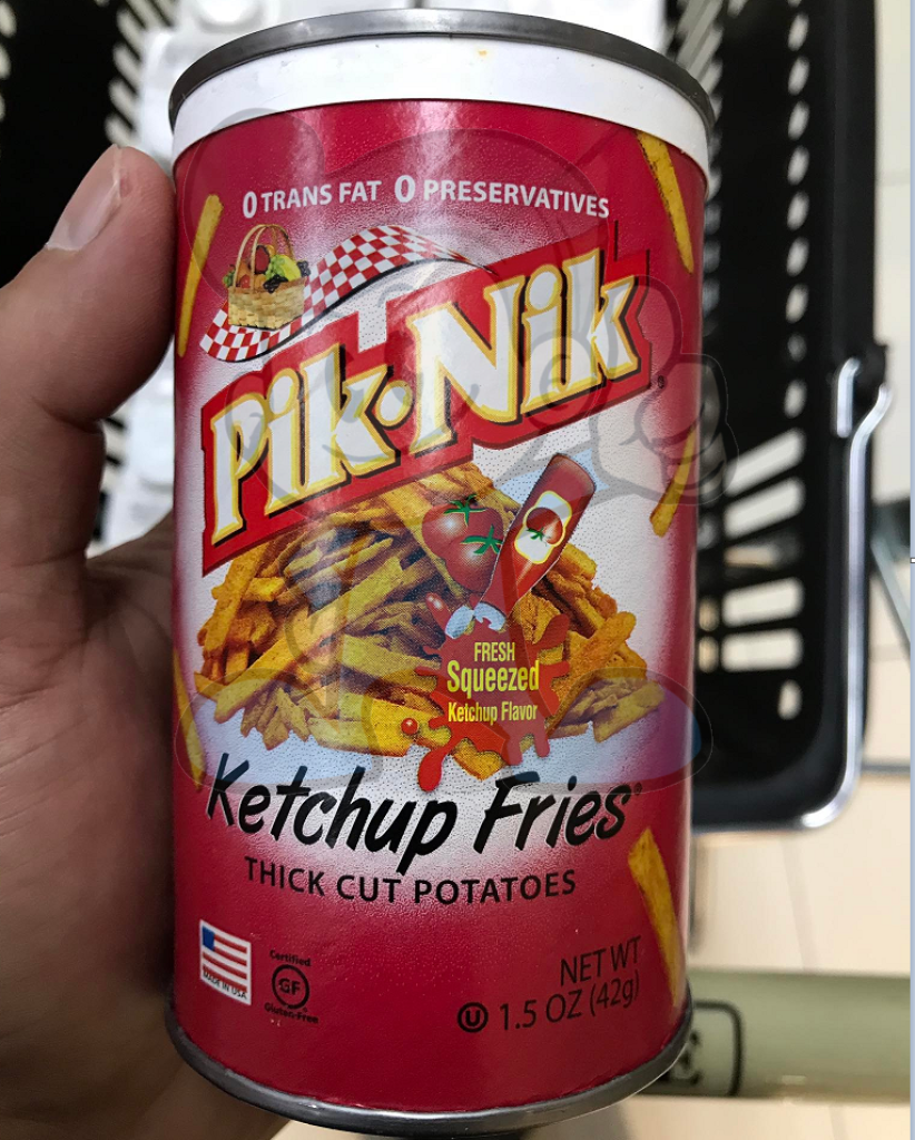 Pik-Nik Ketchup Potato Stick Chips (6 X 42G) Groceries