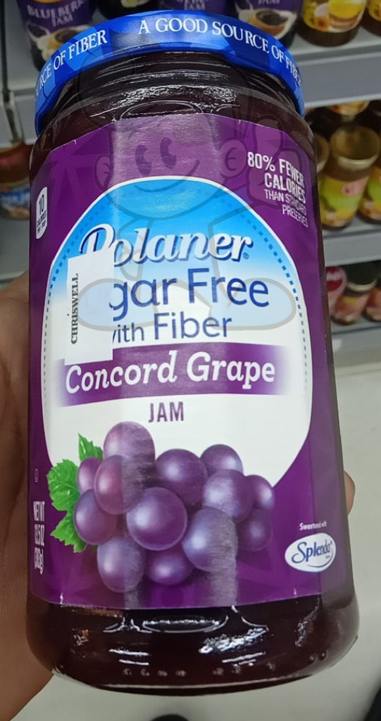 Polaner Sugar Free Concord Grape With Fiber 13.5 Oz. Groceries