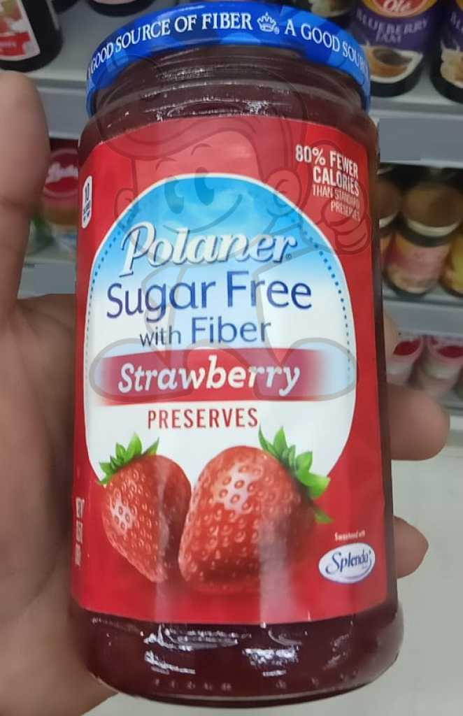 Polaner Sugar Free Strawberry Preserves With Fiber 13.5 Oz. Groceries