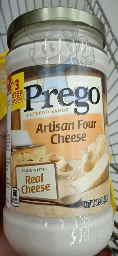 Prego Alfredo Sauce Artisan Four Cheese 14.5 Oz Groceries