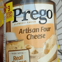 Prego Alfredo Sauce Artisan Four Cheese 14.5 Oz Groceries
