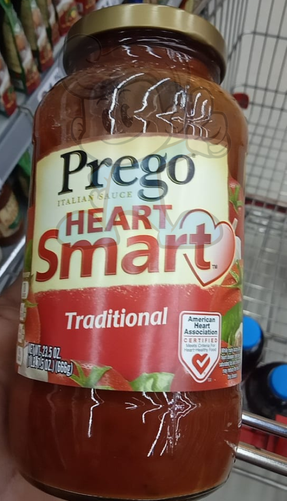 Prego Heart Smart Italian Sauce Traditional 23.5 Oz. Groceries