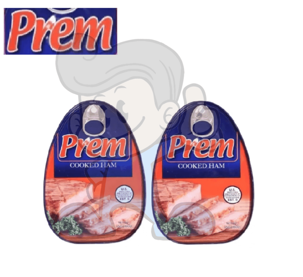 Prem Cooked Ham 2 X 454G Groceries