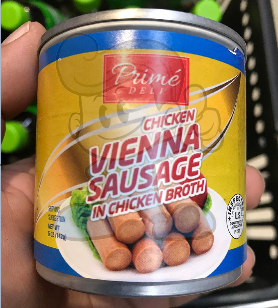 Prime Deli Vienna Sausage In Chicken Broth (8 X 5Oz) Groceries