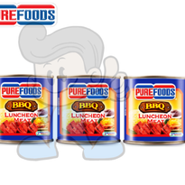 Purefoods Barbecue Luncheon Meat (3 X 215 G) Groceries
