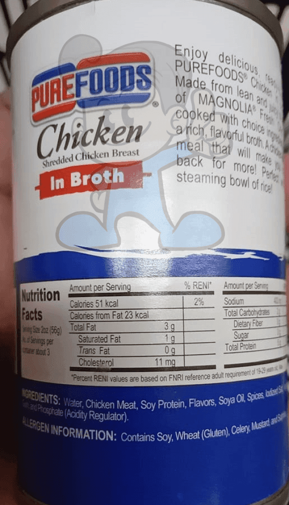 Purefoods Chicken In Broth (6 X 150 G) Groceries