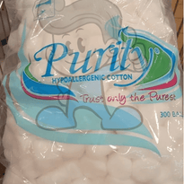 Purity Hypoallergenic Cotton (3 X 300S) Beauty