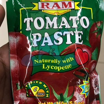 Ram Tomato Paste (10 X 150 G) Groceries