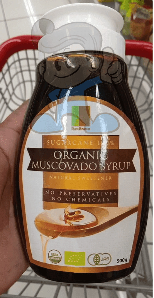 Rawbrown Organic Muscovado Syrup 500G Groceries