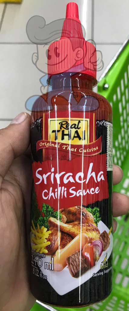 Real Thai Sriracha Chilli Sauce (2 X 240 Ml) Groceries