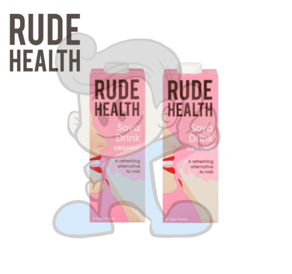 Rude Health Soya Drink Organic (2 X 1L) Groceries