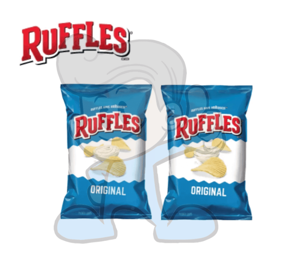 Ruffles Original Potato Chips (2 X 6.5Oz) Groceries