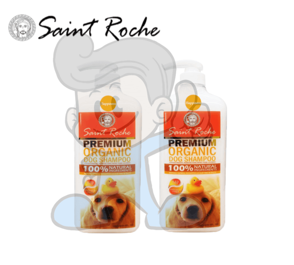 Saint Roche Happiness Premium Organic Dog Shampoo (2 X 8.45Fl. Oz.) Pet Supplies