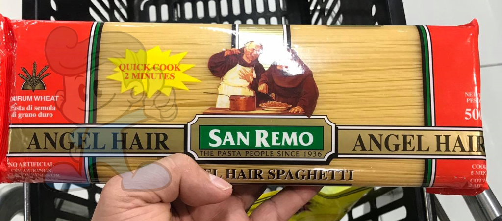 San Remo Angel Hair Spaghetti (3 X 500 G) Groceries