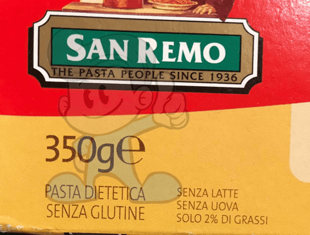 San Remo Gluten Free Original Spaghetti (2 X 350 G) Groceries
