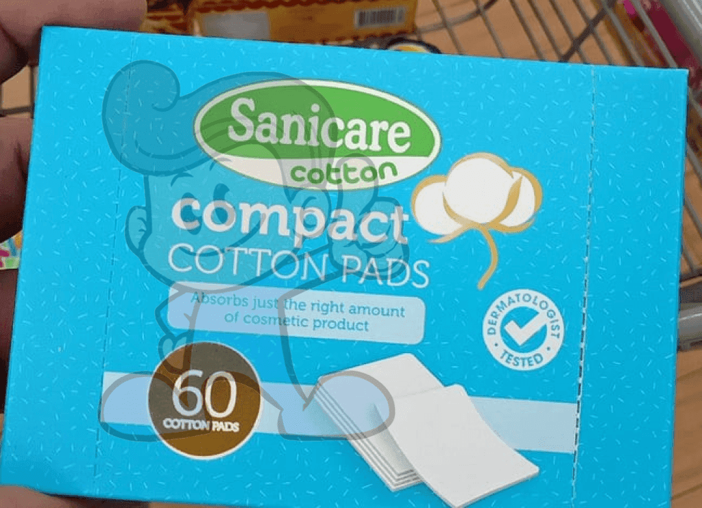 Sanicare Cotton Compact Pads (4 X 60S) Beauty