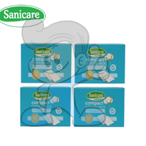 Sanicare Cotton Compact Pads (4 X 60S) Beauty