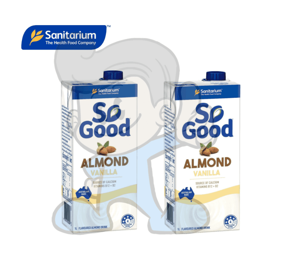 Sanitarium So Good Almond Vanilla Drink (2 X 1L) Groceries