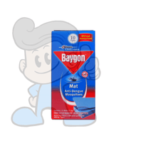Scj Baygon Mat Anti-Dengue Mosquitoes Refill (6 X 10S) Beauty