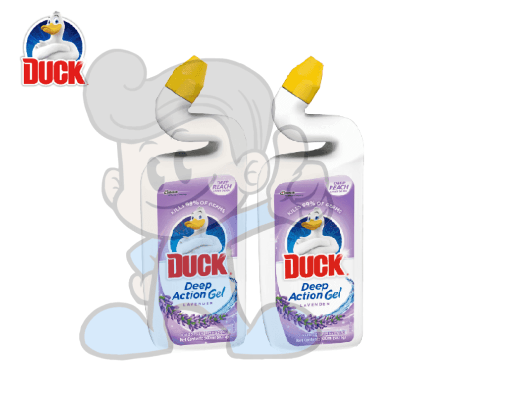 Scj Duck Deep Action Gel Lavender (2 X 500 Ml) Household Supplies