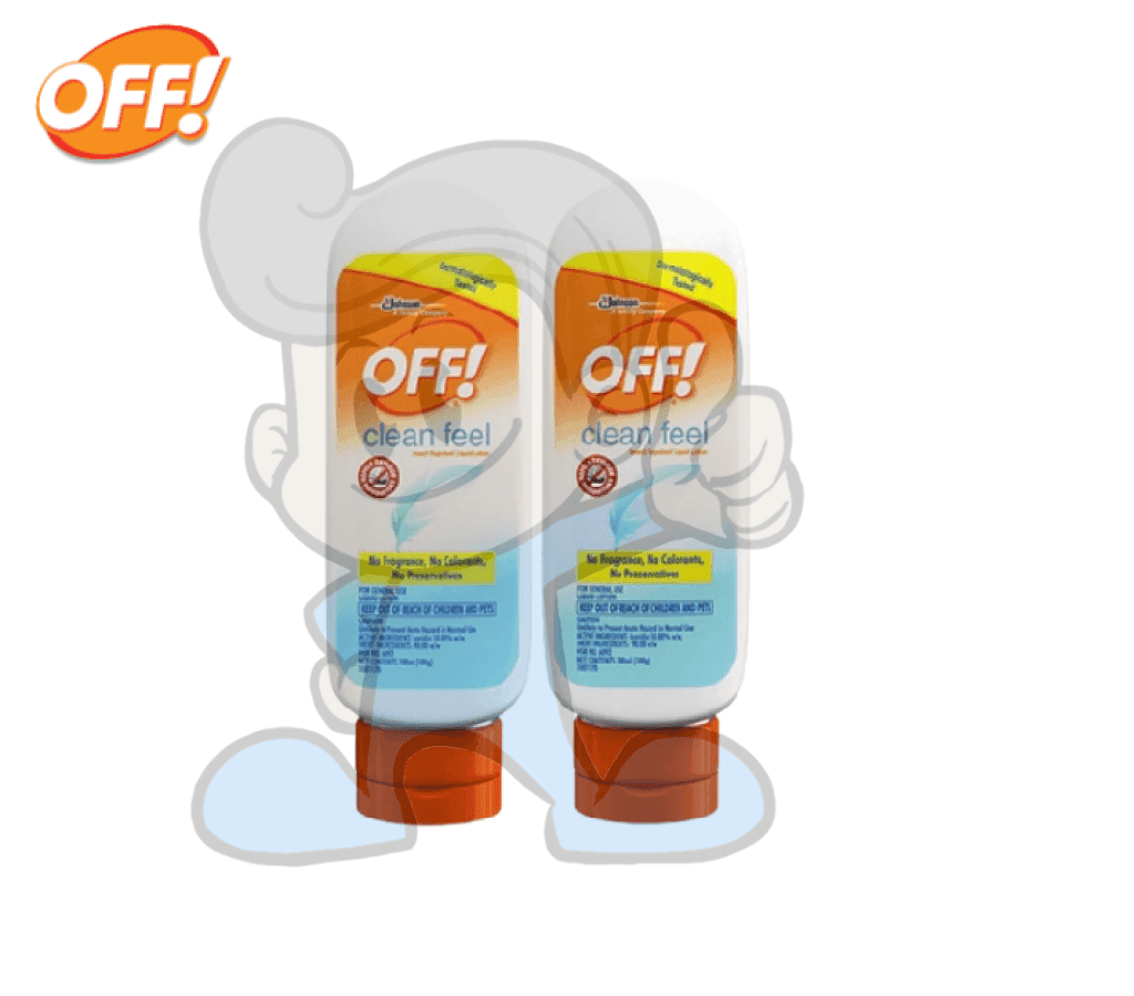 Scj Off Clean Feel Insect Repellent Lotion (2 X 100 Ml) Beauty