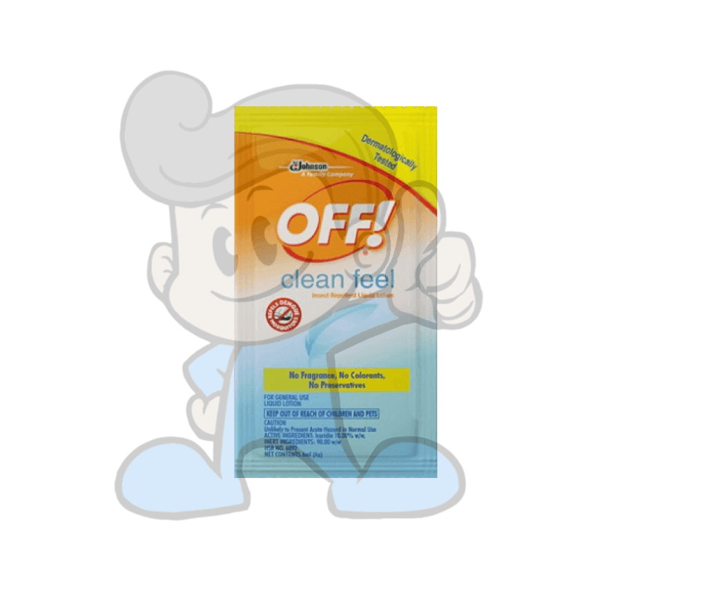 Scj Off Clean Feel Insect Repellent Lotion (20 X 6 Ml) Beauty