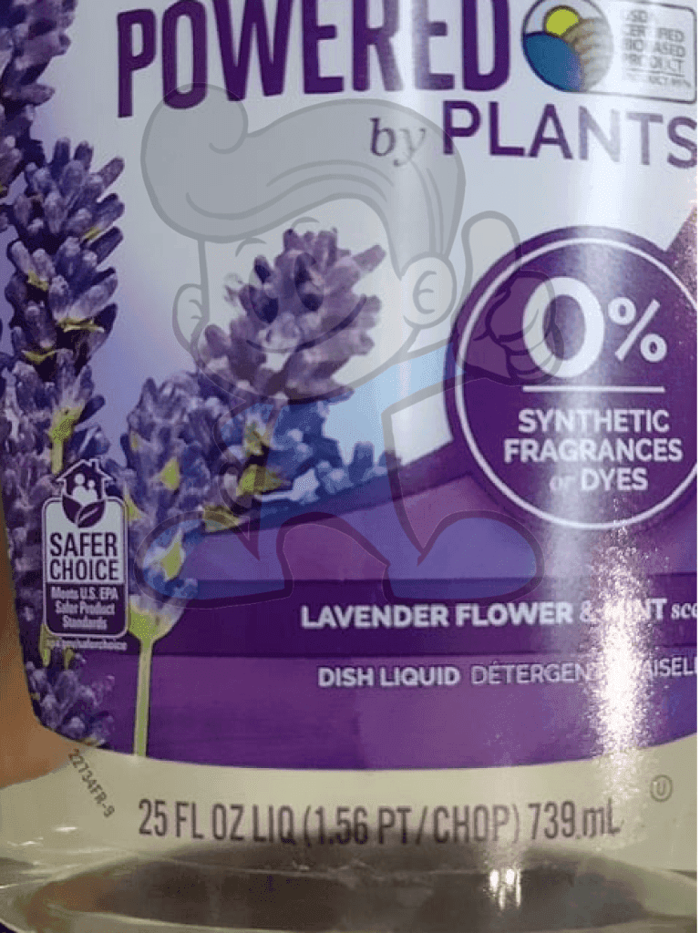 Seventh Generation Natural Dish Liquid Lavender Flower And Mint Scent 25 Oz. Household Supplies
