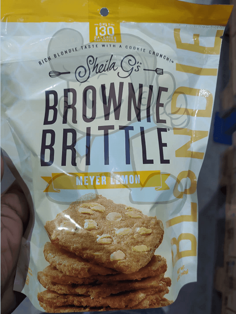 Sheila Gs Brownie Brittle Meyer Lemon (2 X 5Oz) Groceries