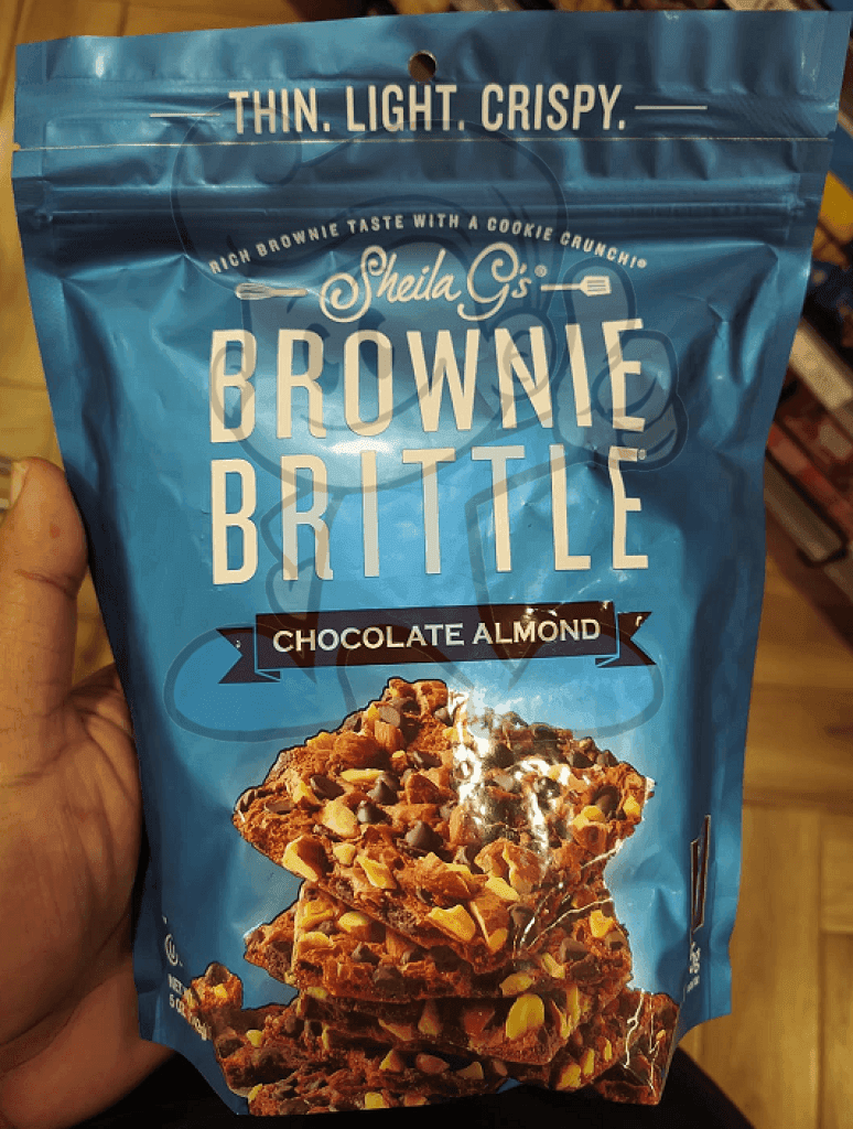Shiela Gs Brownie Brittle Chocolate Almond 142G Groceries