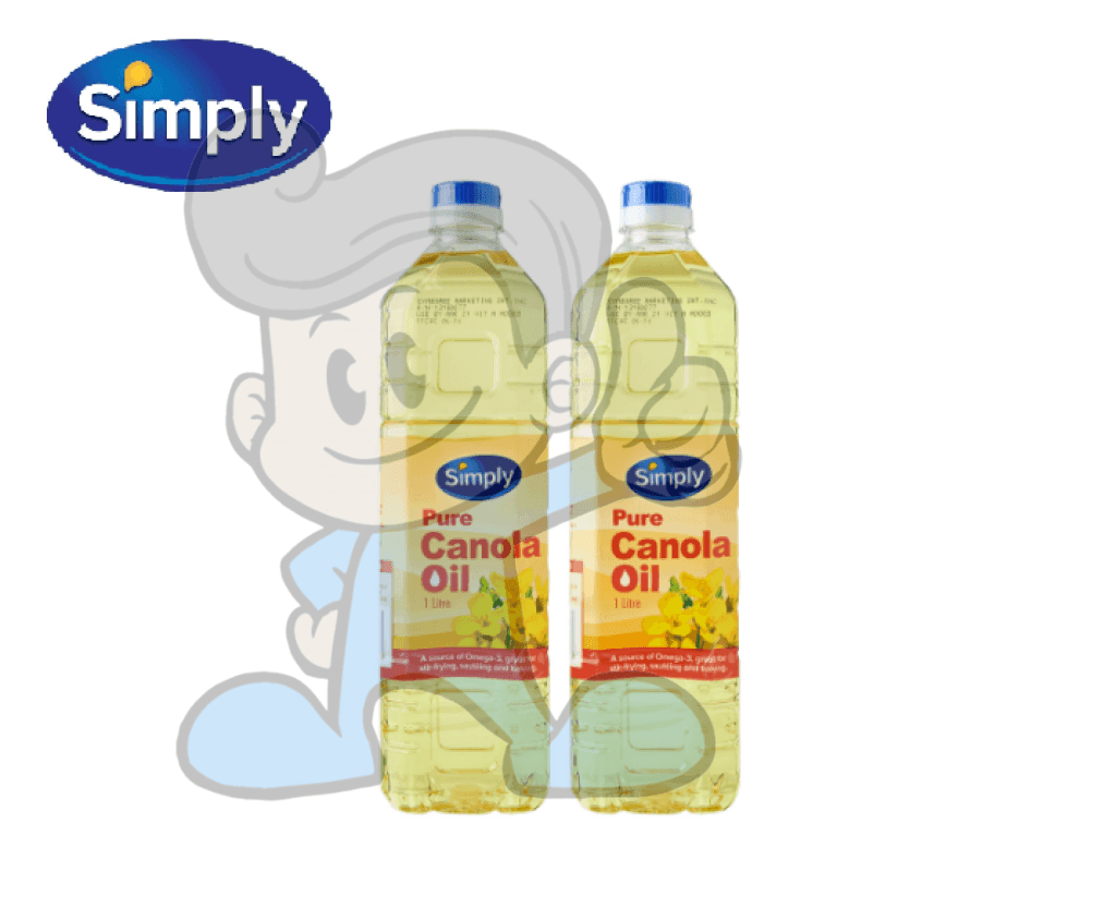 Simply Pure Canola Oil (2 X 1L) Groceries