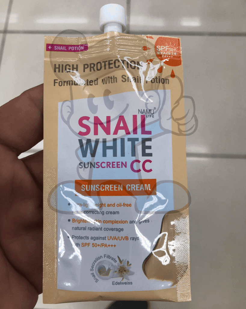 Snail White Cc Sunscreen Spf 50+ Pa+++ (2 X 6Ml) Beauty