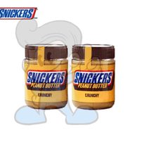 Snickers Peanut Butter Crunchy Spread (2 X 225 G) Groceries