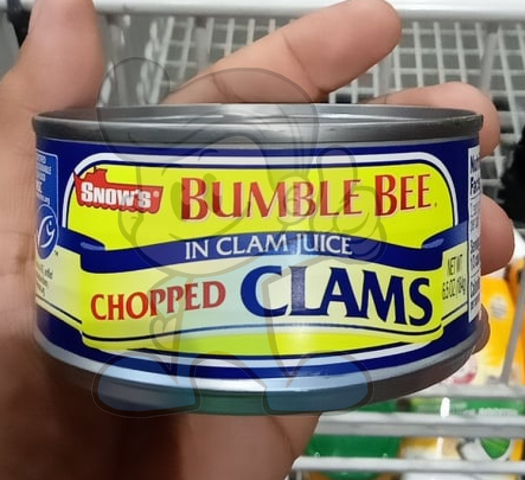 Snows Bumble Bee Chopped Clams In Clam Juice (2 X 6.5 Oz) Groceries