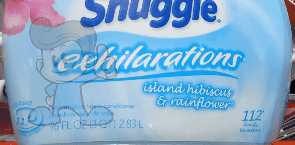 Snuggle Exhilarations Island Hibiscus And Rainflower Concentrated Fabric Conditioner 2.83L Household