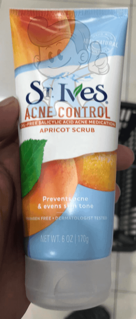 St. Ives Acne Control Apricot Scrub 170G Beauty