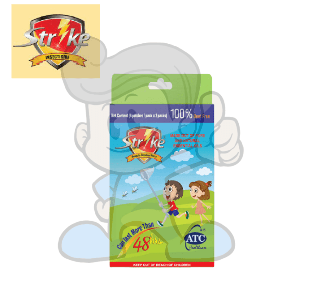 Strike Mosquito Repellent Patch 6 Patches X 10 Packs Mother & Baby