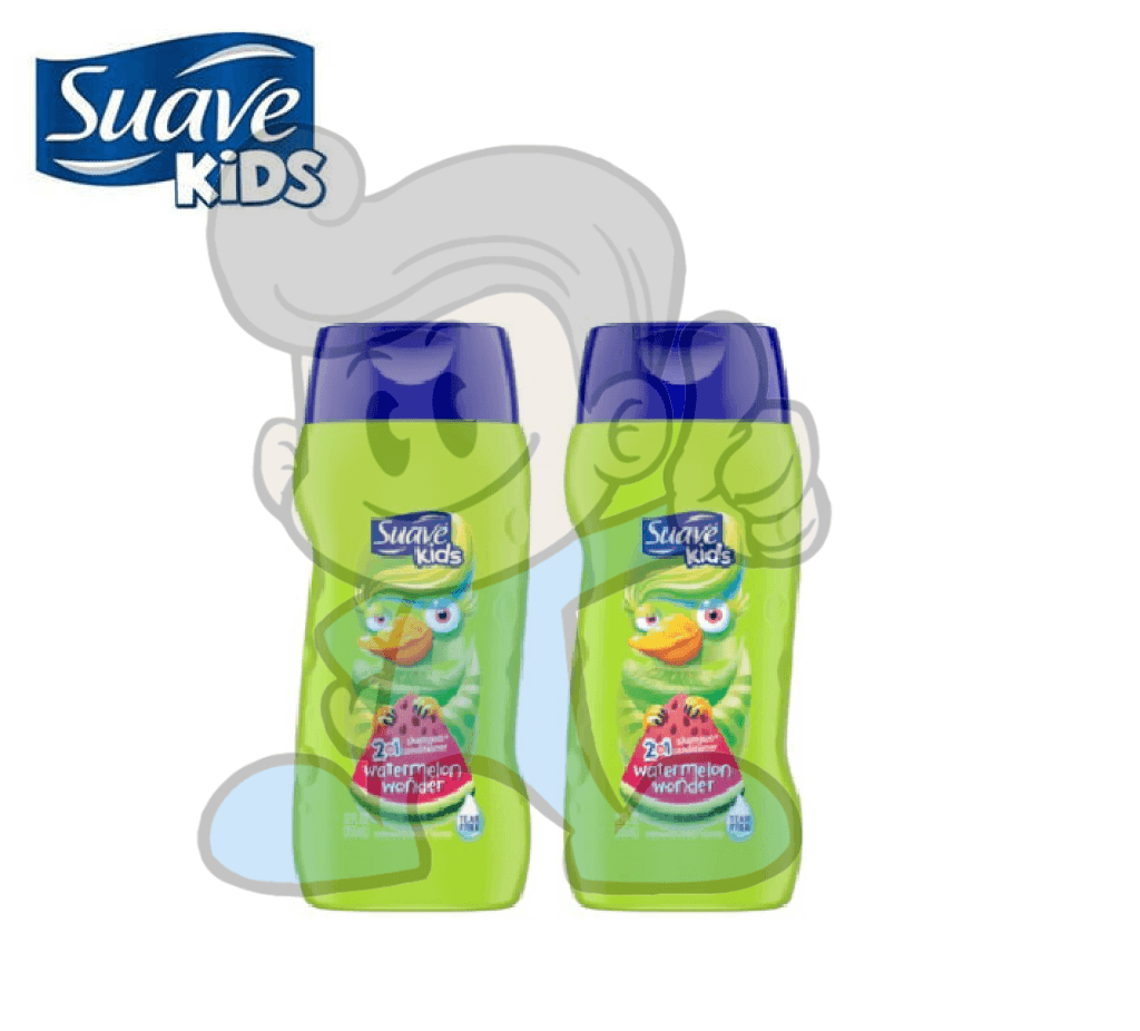 Suave Kids 2 In 1 Shampoo & Conditioner Watermelon Wonder (2 X 12 Oz) Mother Baby