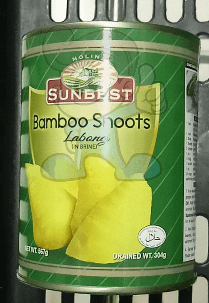 Sunbest Bamboo Shoots In Brine (4 X 567 G) Groceries