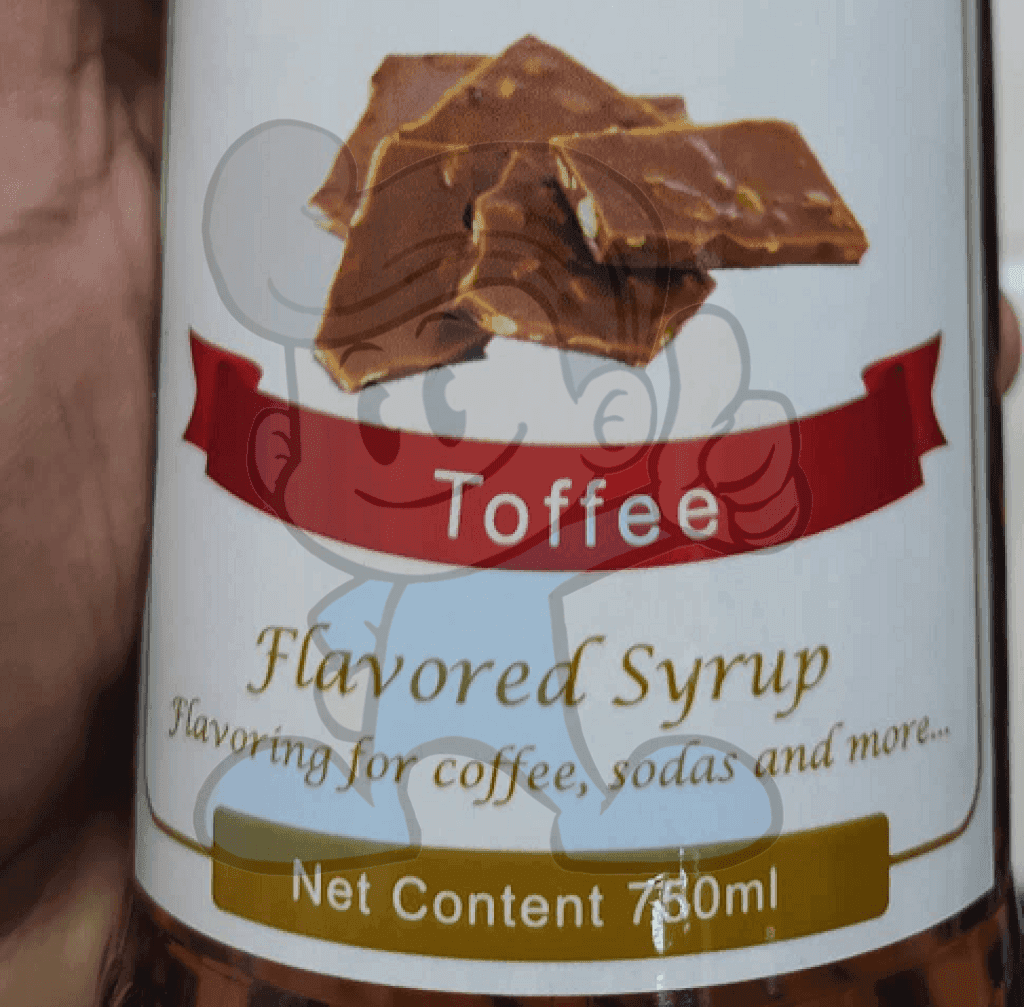 Sweet Serenity Toffee Syrup 750Ml Groceries