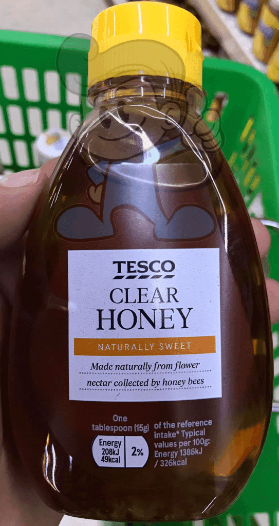 Tesco Clear Honey Natural Sweet 340G Groceries