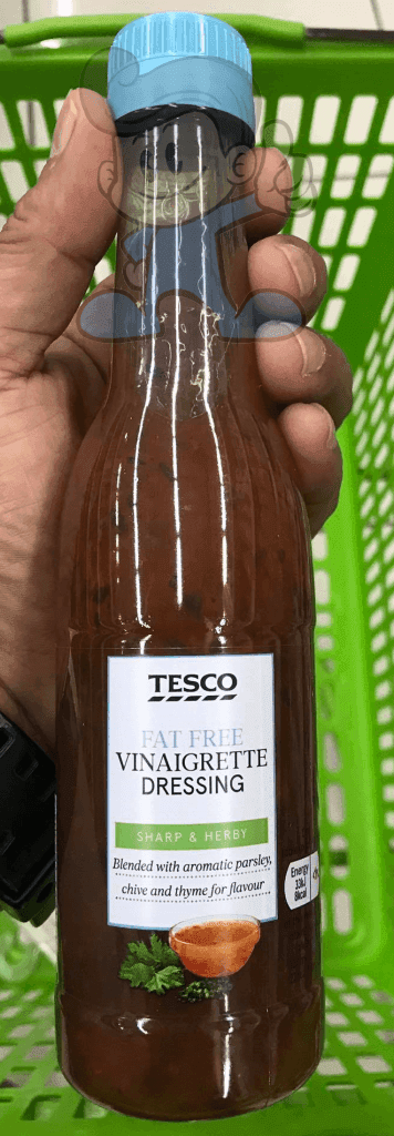 Tesco Fat Free Vinaigrette Dressing (2 X 250 Ml) Groceries